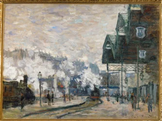 The Saint-Lazare Station, Exterior View